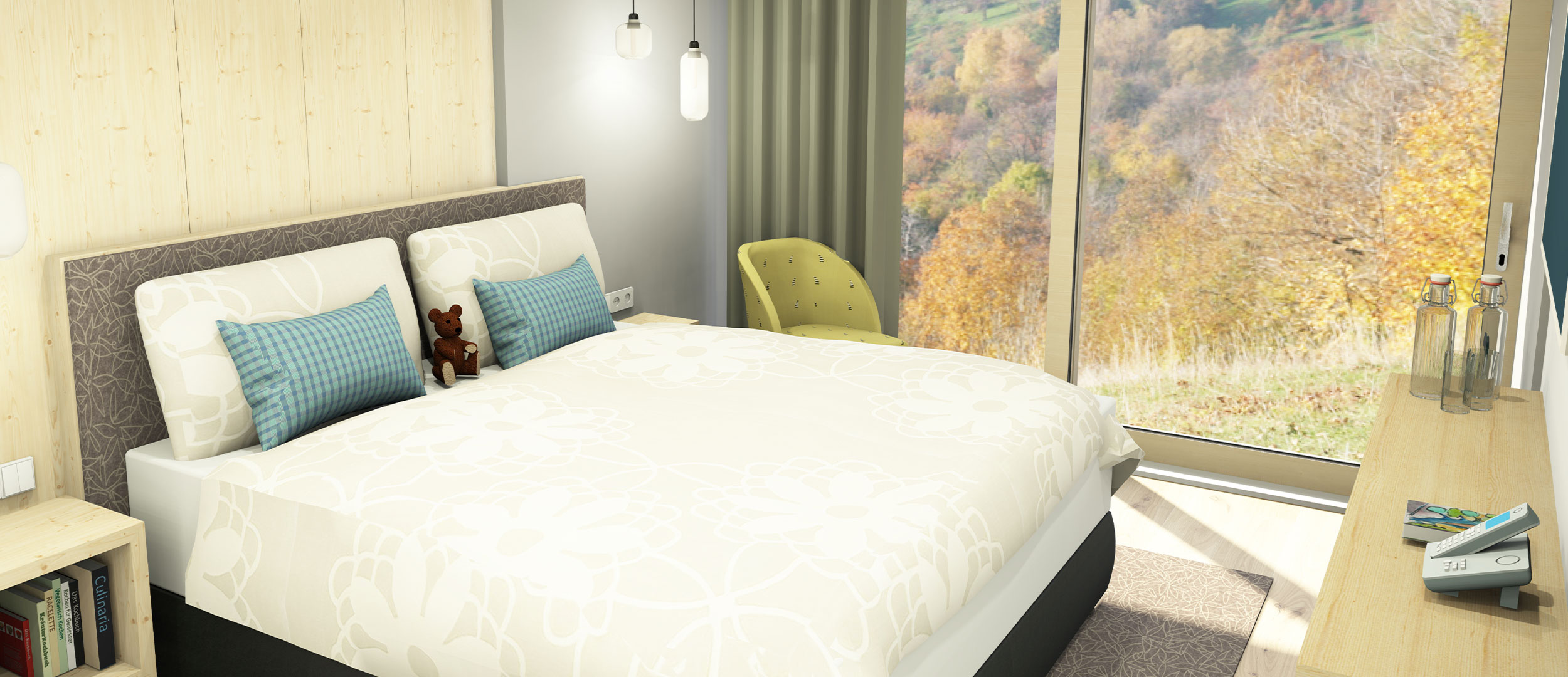 Hotelmodul Hotelbett